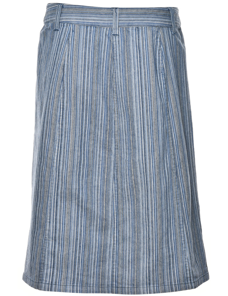 A-Line Denim Skirt - M