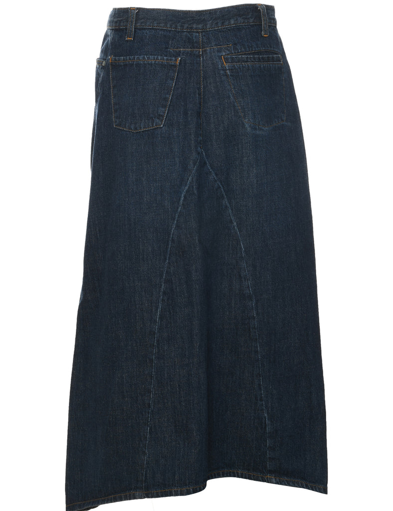 A-Line Denim Skirt - M