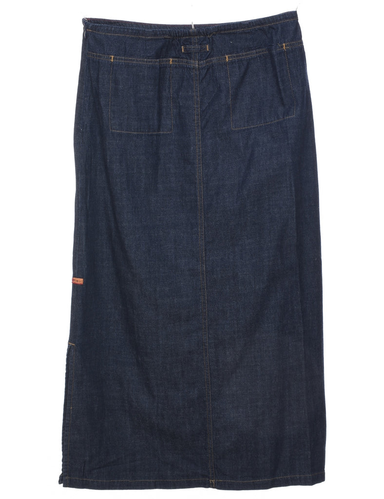 A-Line Denim Skirt - M