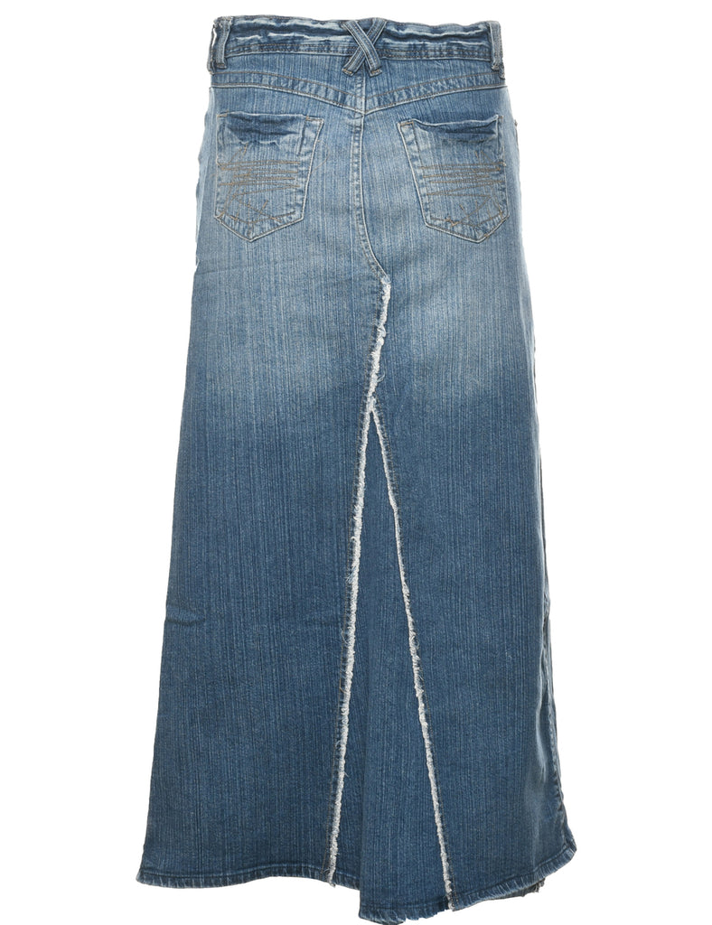 A-Line Denim Skirt - S