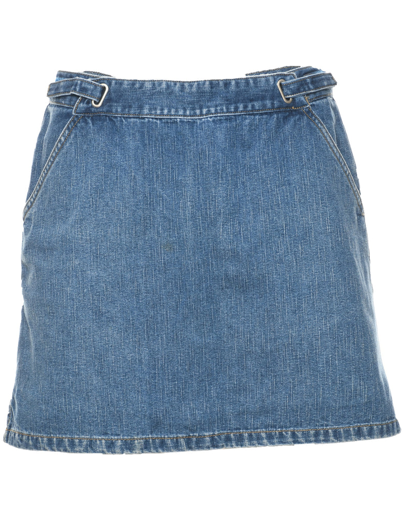 A-Line Denim Skort - M