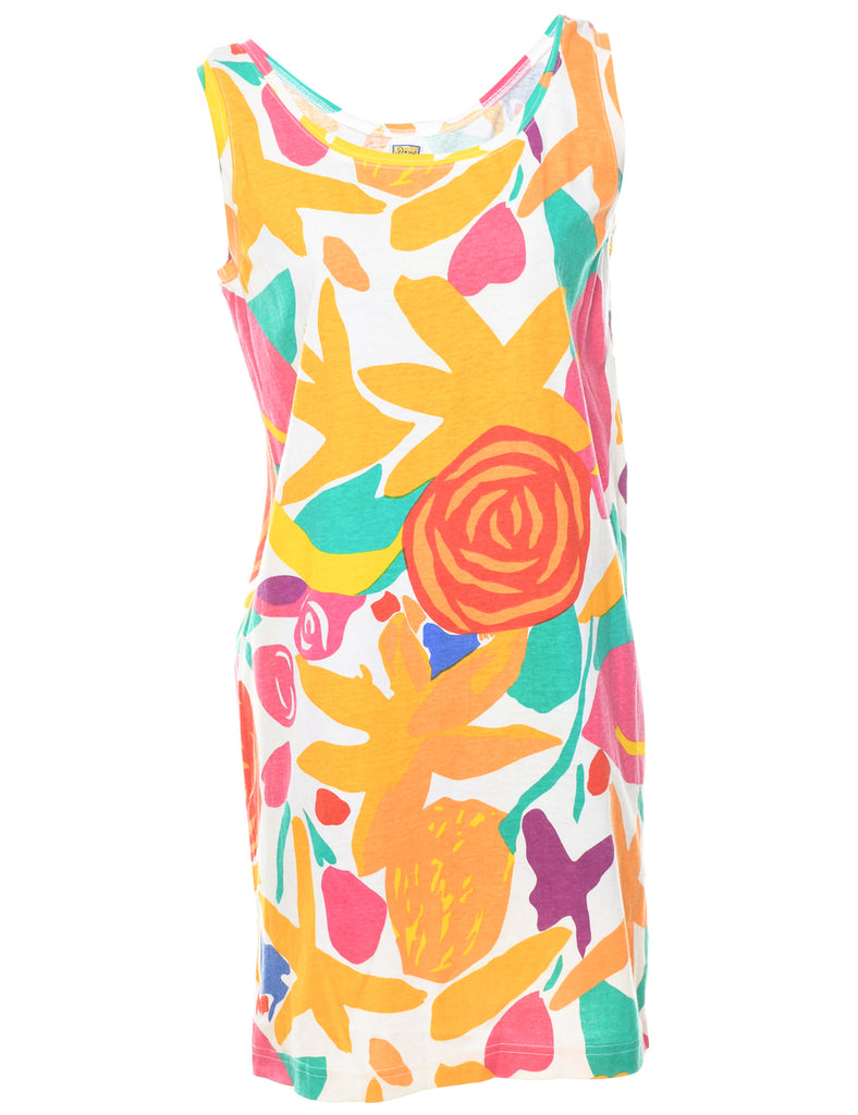 Abstract Pattern Dress - M