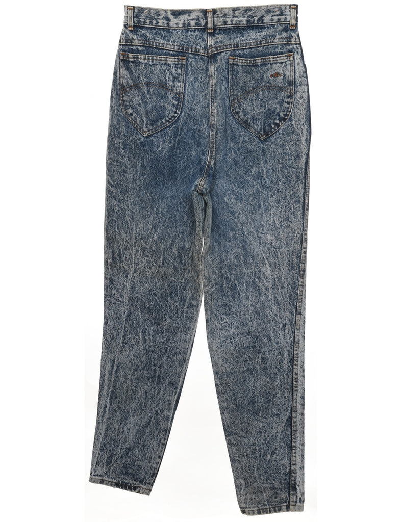 Acid Wash 1990s Tapered Jeans - W28 L31