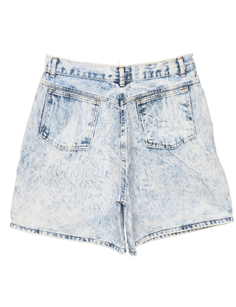 Acid Wash Denim Shorts - W27 L6