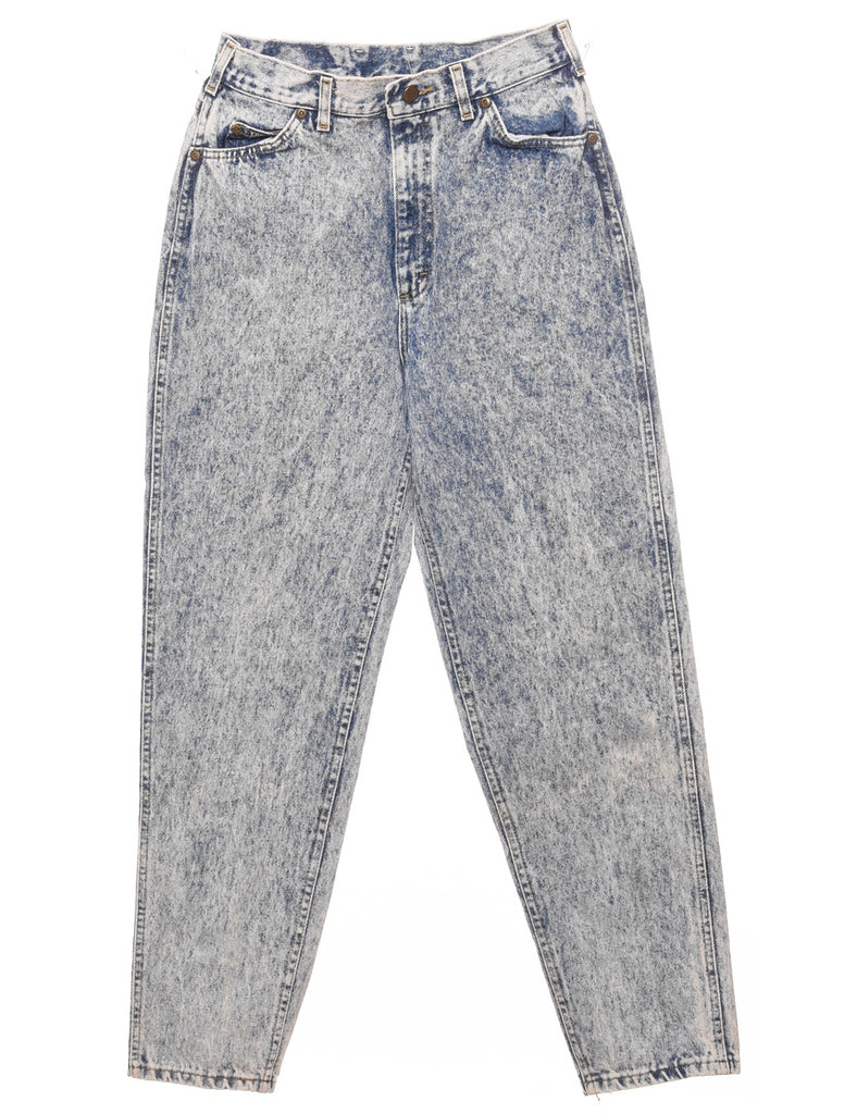 Acid Wash Tapered 1990s Lee Jeans - W26 L30