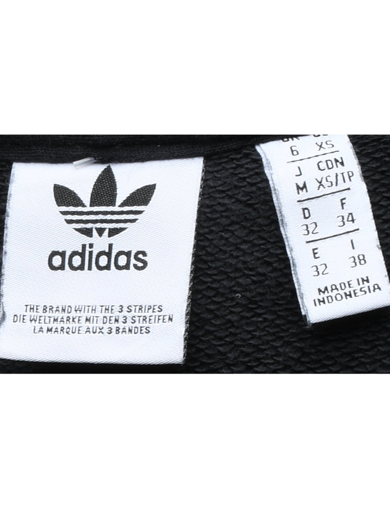 Adidas Cropped Hoodie - XS