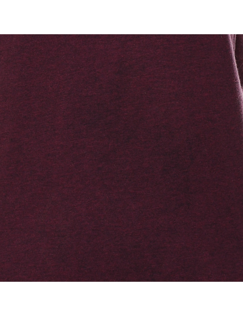 Adidas Maroon T-Shirt - S