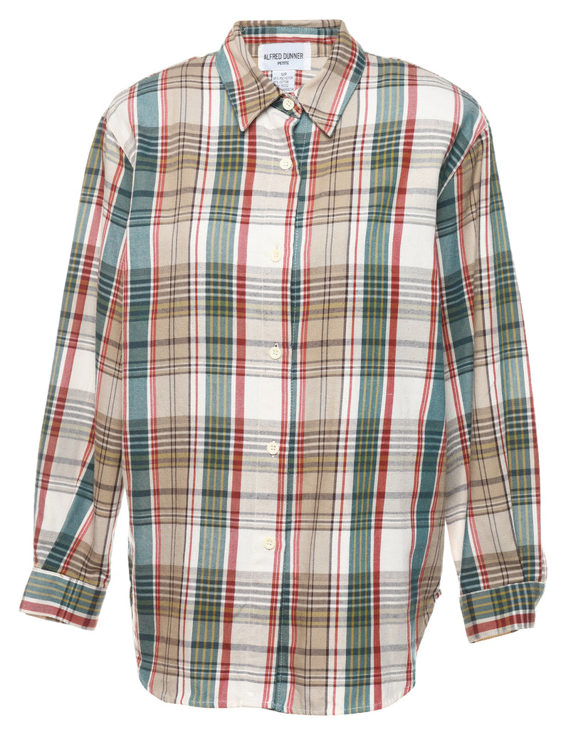 Alfred Dunner Checked Shirt - L