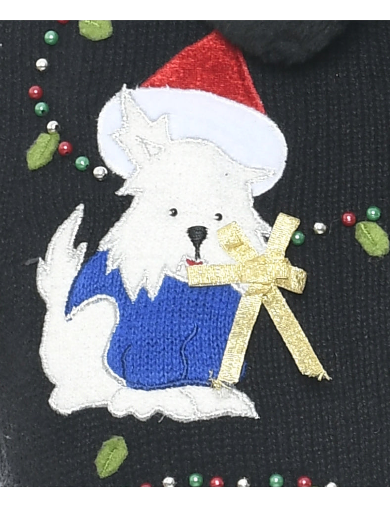 Animal Design Christmas Vest - S