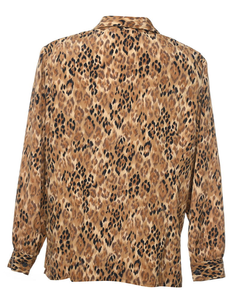 Animal Print Shirt - XL