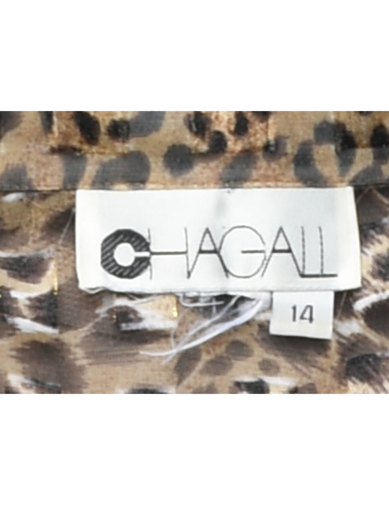 Animal Print Shirt - XL