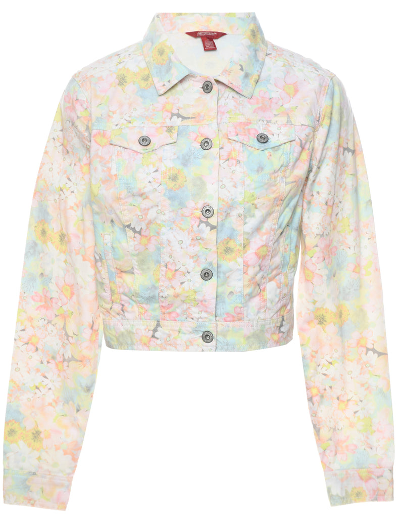 Arizona Floral Pattern Jacket - M