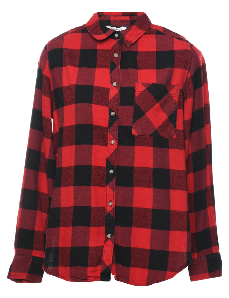 Arizona Gingham Pattern Shirt - M