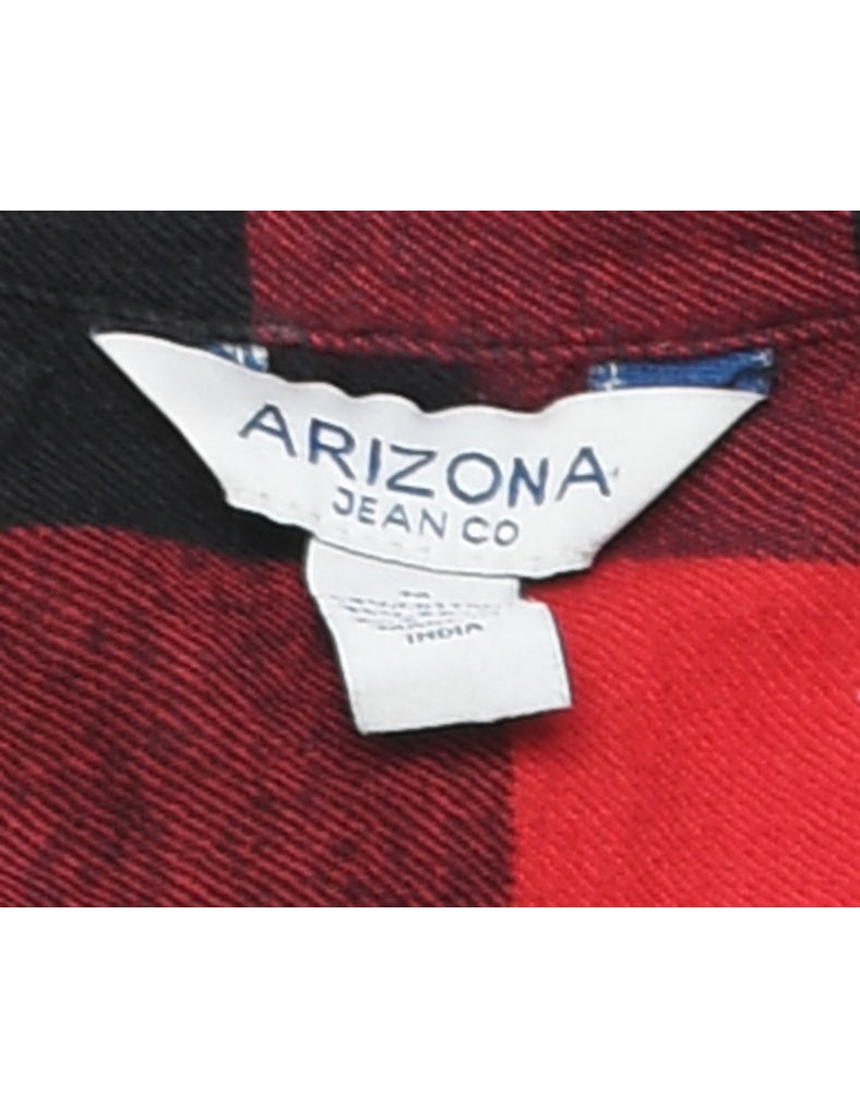 Arizona Gingham Pattern Shirt - M