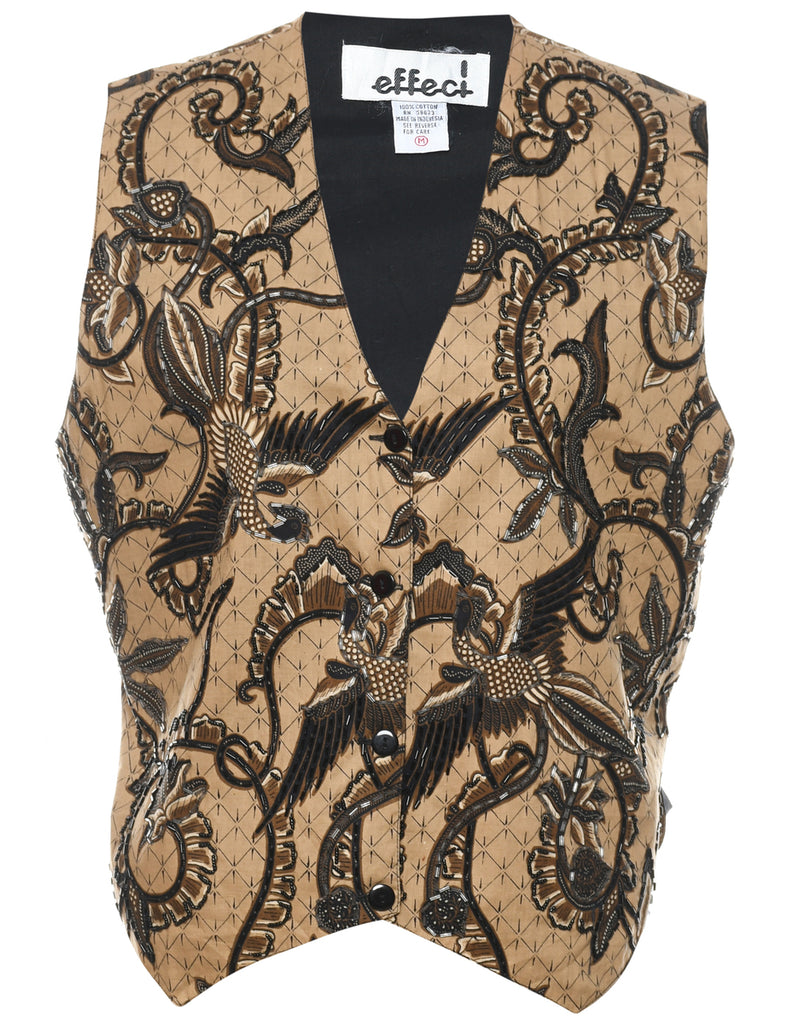 Beaded Waistcoat - M