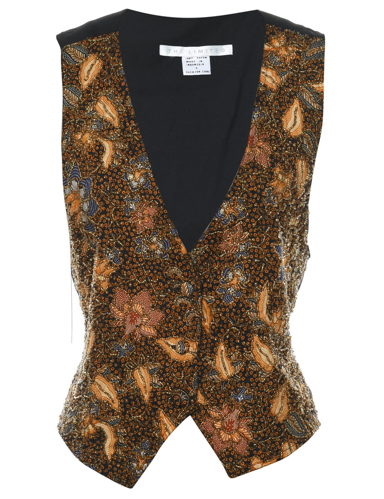 Beaded Waistcoat - S