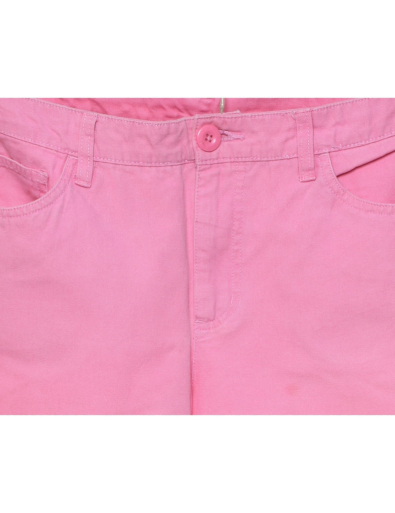 Bill Blass Cropped Pink Chinos - W29 L19