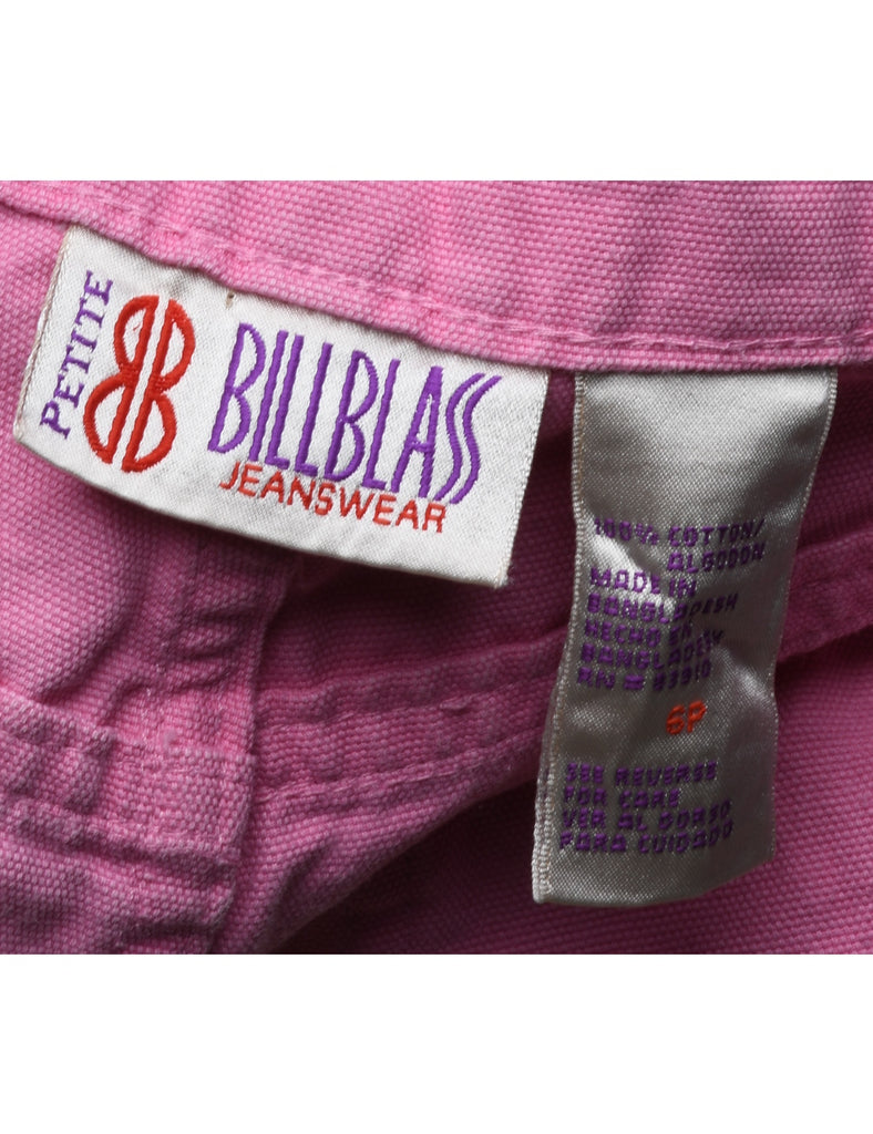 Bill Blass Cropped Pink Chinos - W29 L19