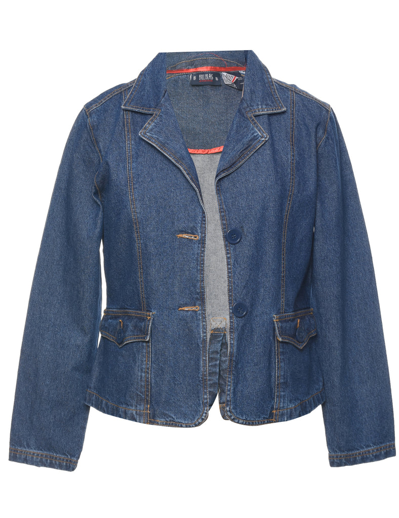 Bill Blass Dark Wash Denim Jacket - L