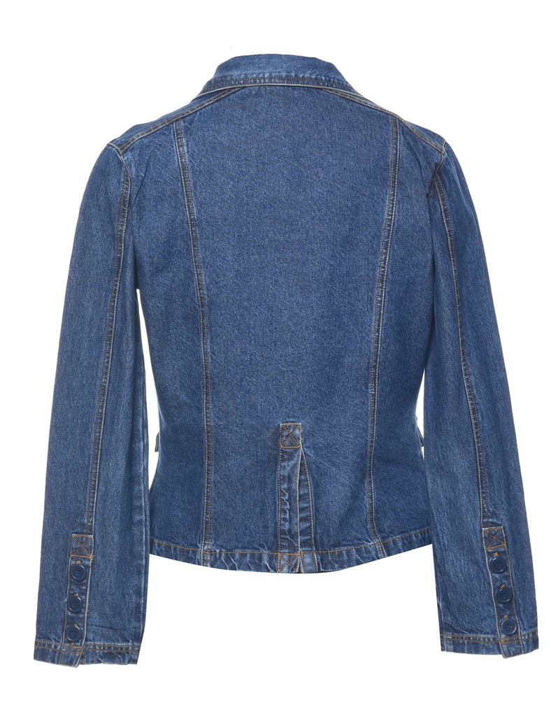 Bill Blass Dark Wash Denim Jacket - M