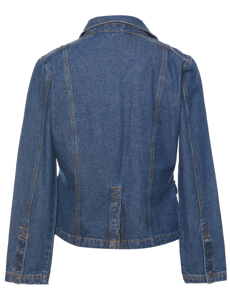 Bill Blass Dark Wash Denim Jacket - L