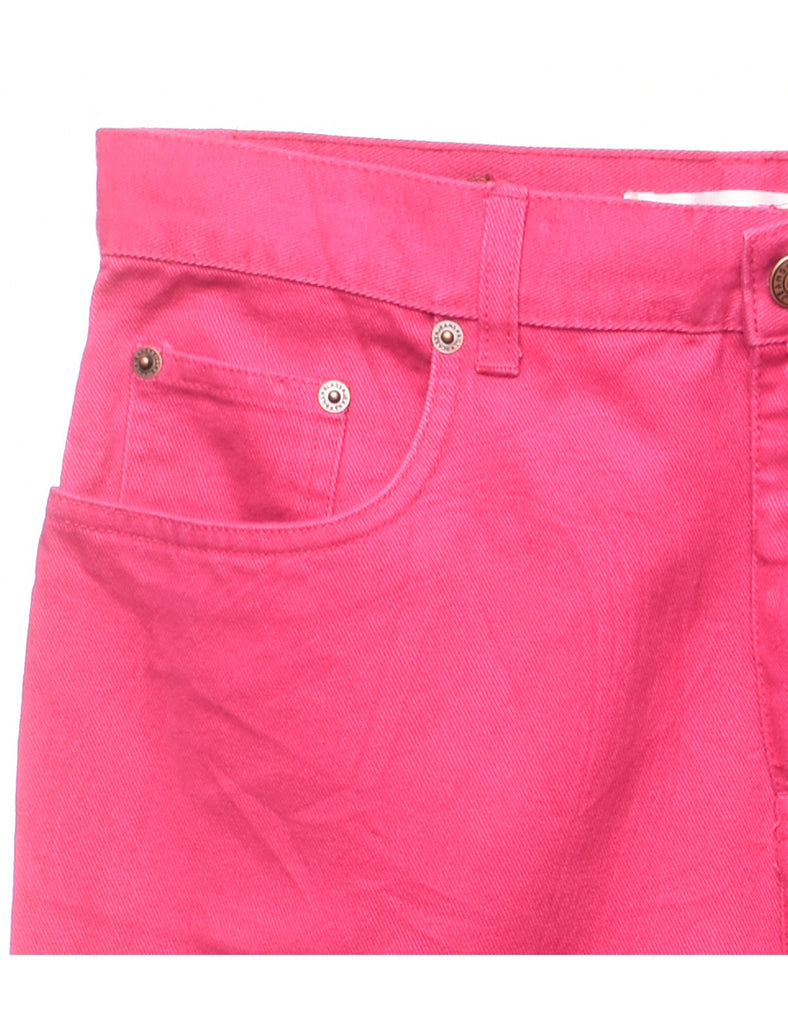 Bill Blass Hot Pink Tapered Jeans - W31 L28