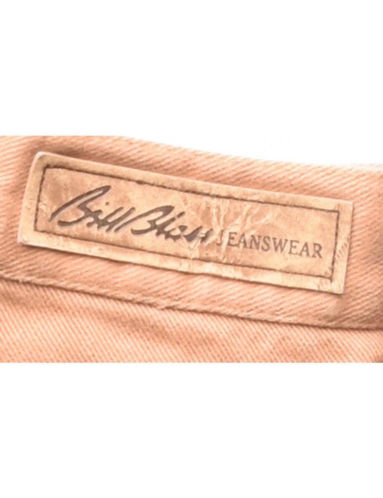 Bill Blass Light Brown Tapered Jeans - W26 L28