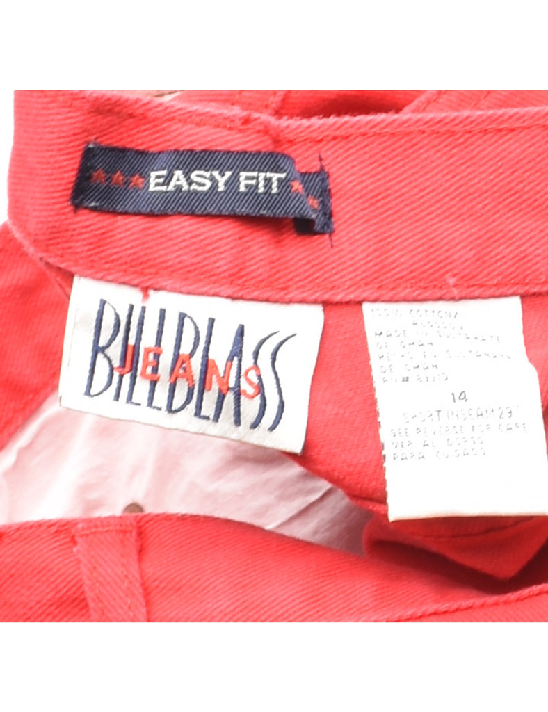 Bill Blass Red Tapered Jeans - W32 L29