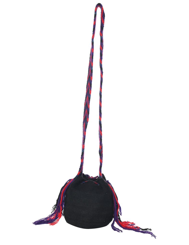 Black Bucket Bag - S