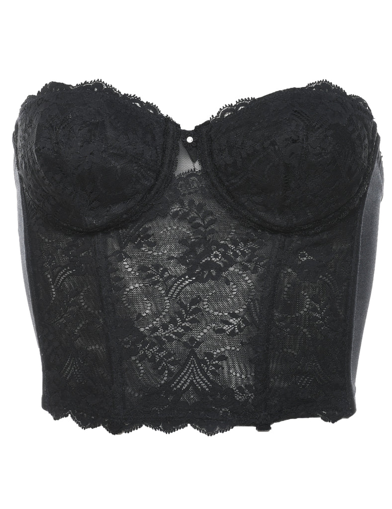 Black Bustier - S