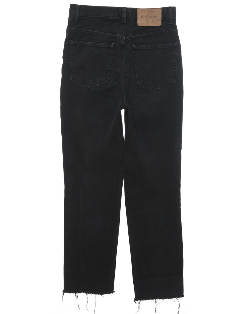 Black Calvin Klein Tapered Jeans - W26 L28