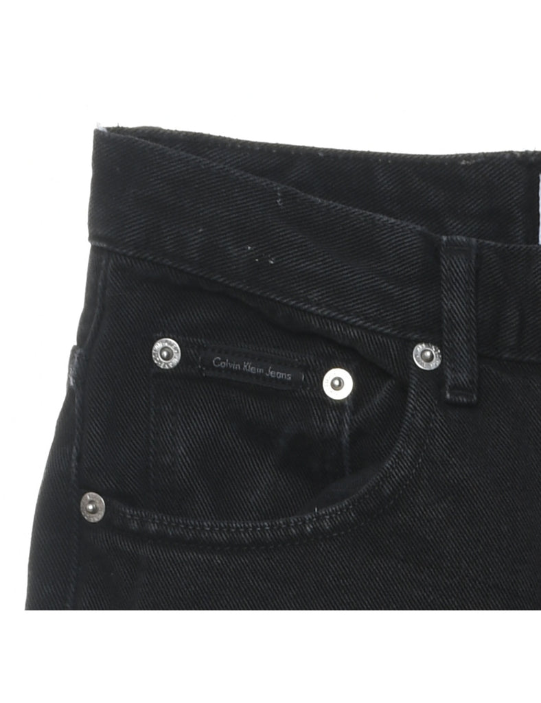 Black Calvin Klein Tapered Jeans - W26 L28