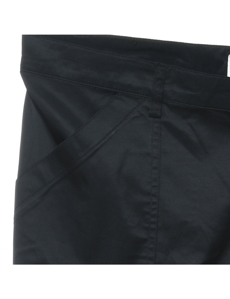 Black Cargo Trousers - W36 L30