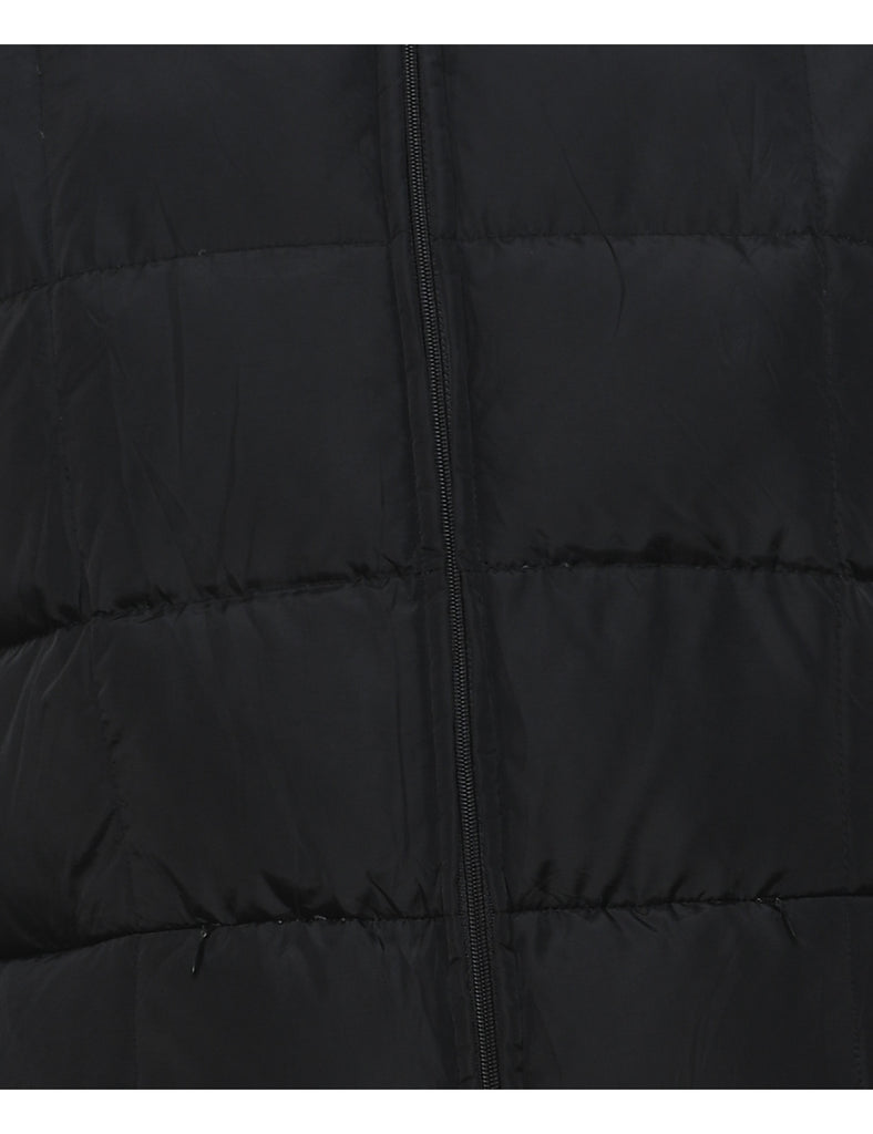 Black Classic Hilary Radley Zip-Front Jacket - S