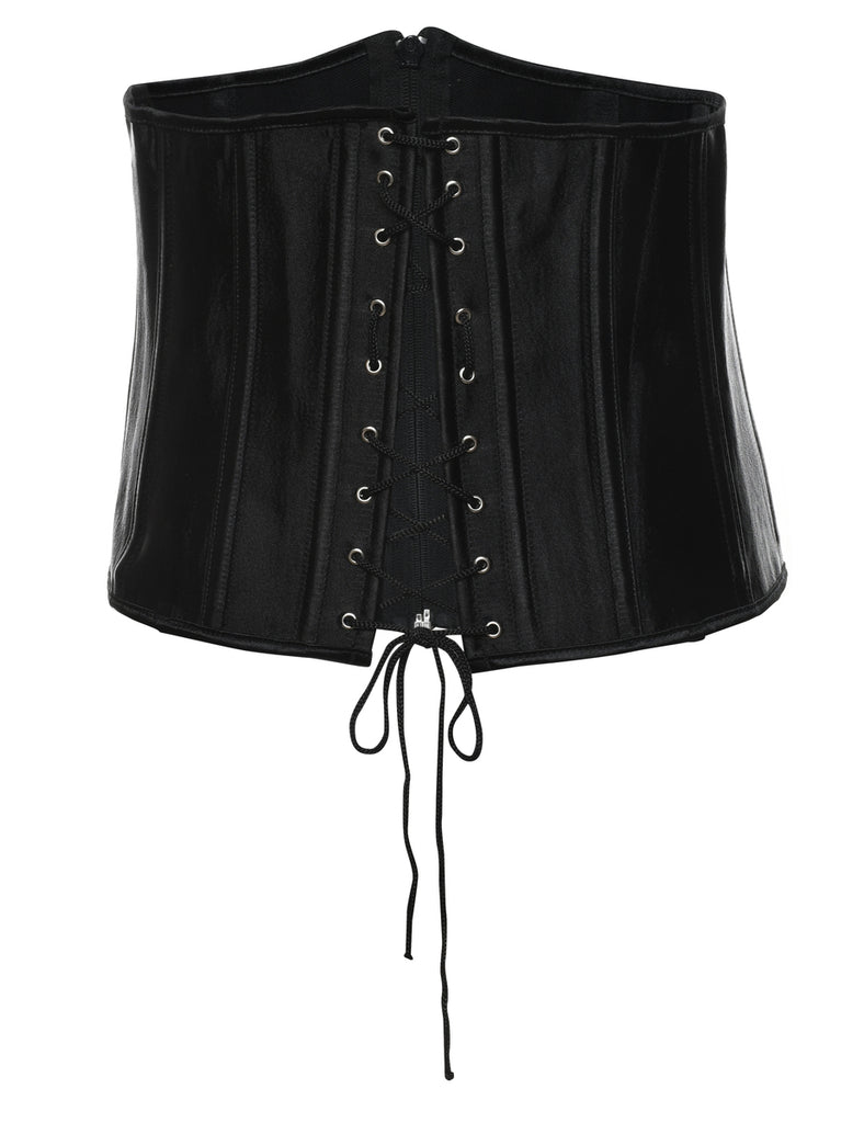 Black Classic Waspie Corset - XS