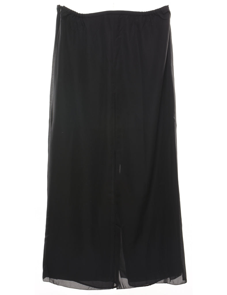 Black Culotte Trousers - W34 L28