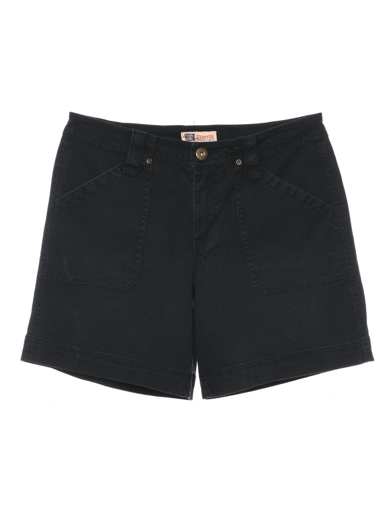 Black Denim Shorts - W29 L7