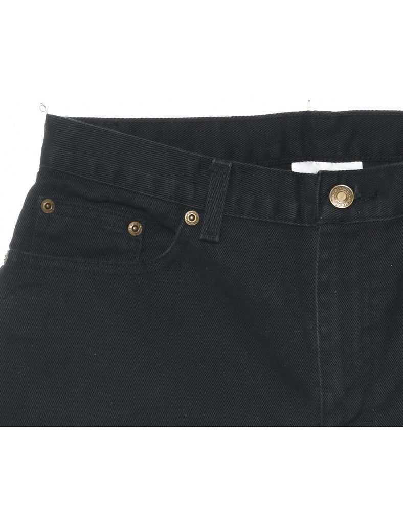 Black Denim Shorts - W30 L3