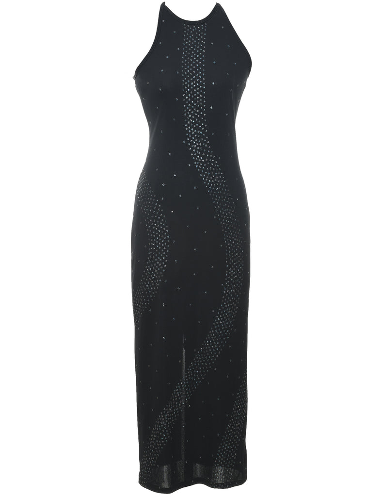 Black Evening Dress - S