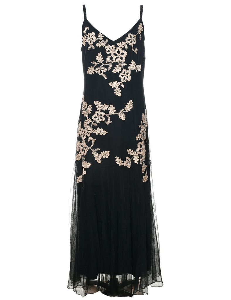 Black Evening Dress - M