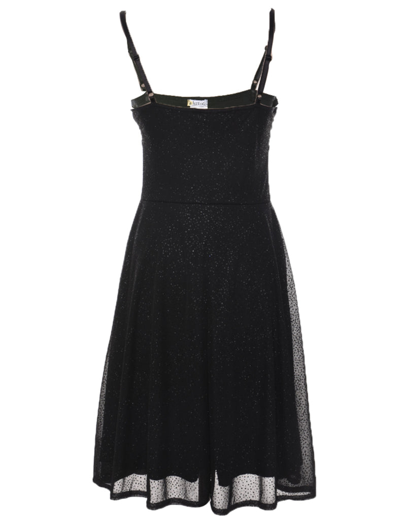 Black Evening Dress - S