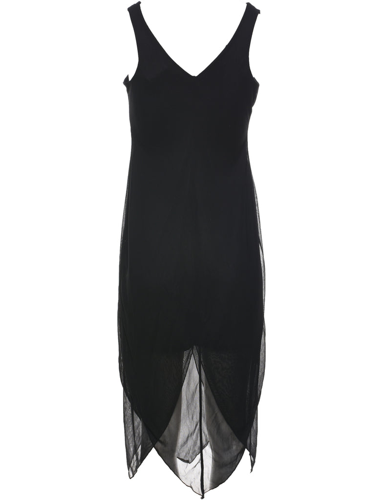 Black Evening Dress - S