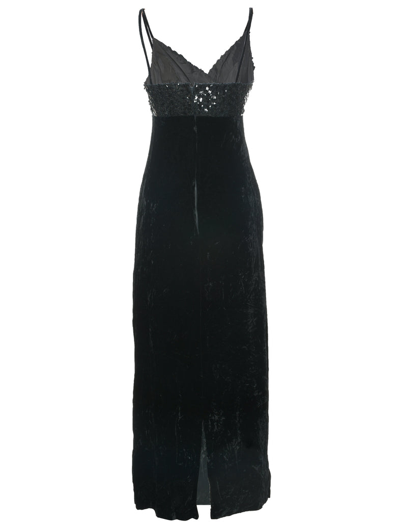 Black Evening Dress - S