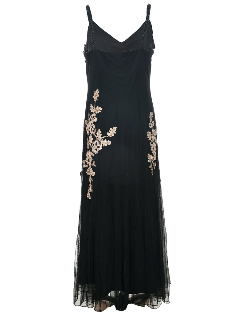 Black Evening Dress - M