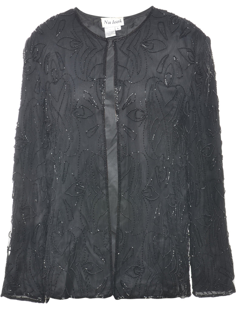 Black Evening Jacket - L