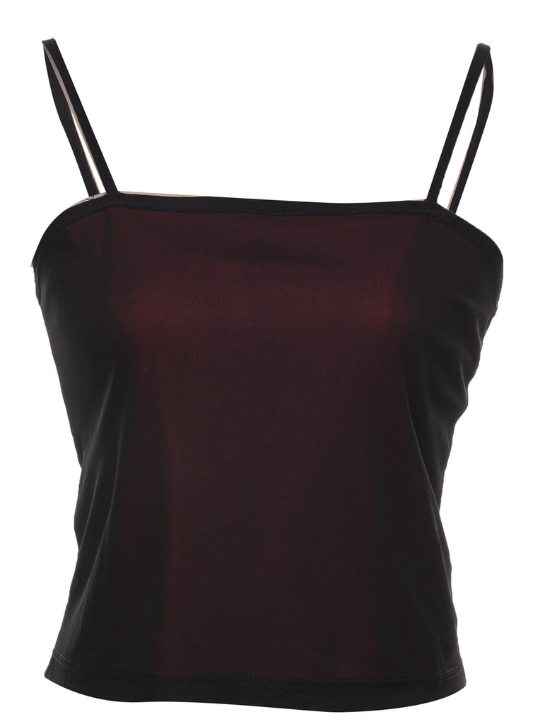 Black Evening Top - M