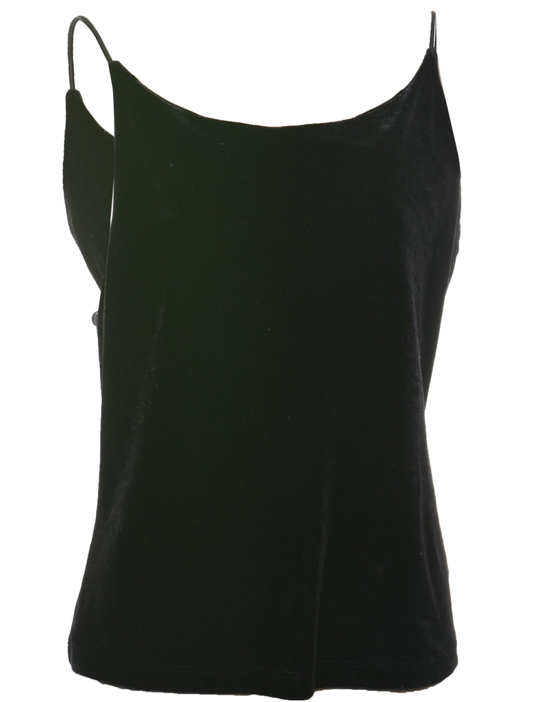 Black Evening Top - L