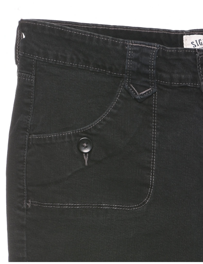 Black Flared Jeans - W32 L27