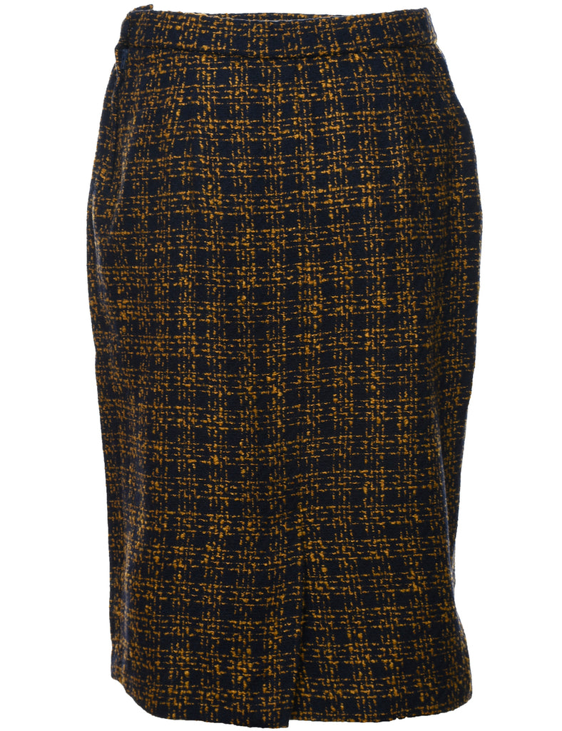 Black Pencil Skirt - M