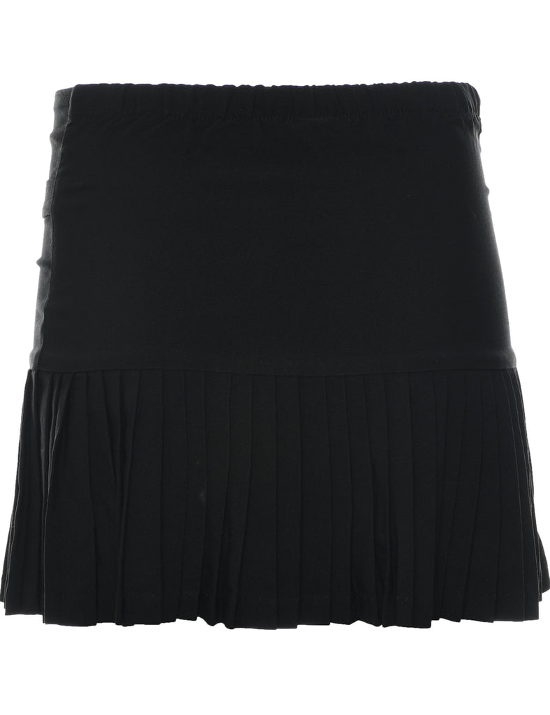 Black Pleated Skirt - XS